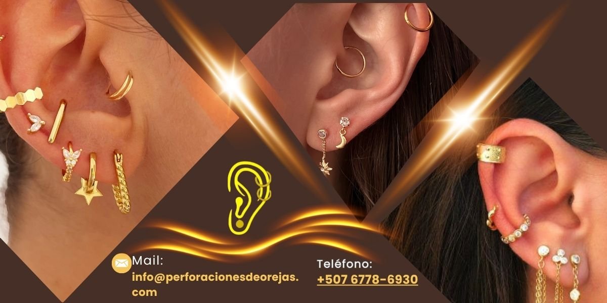 Piercing con joyas de oro Piercing con joyas de oro