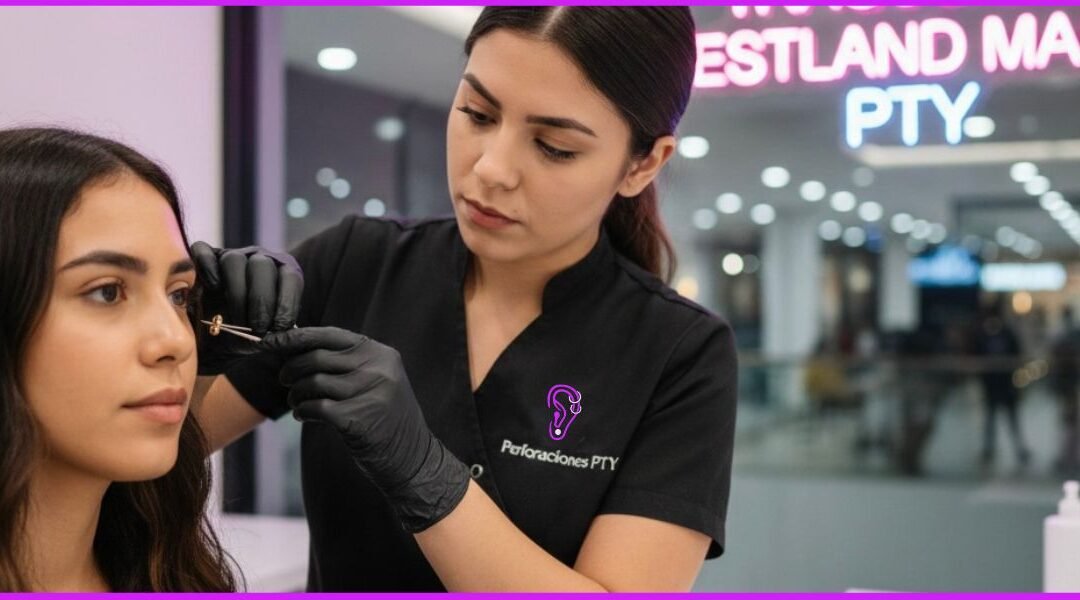 Piercing tragus en Westland Mall